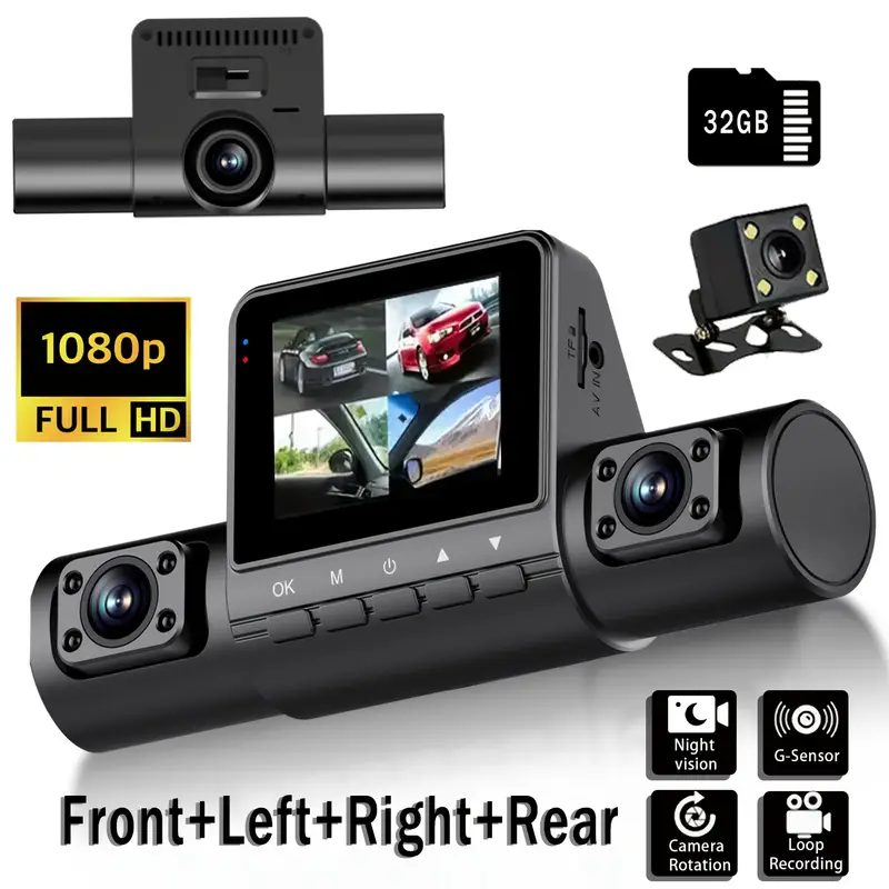 4 Channel Vehicle Camera