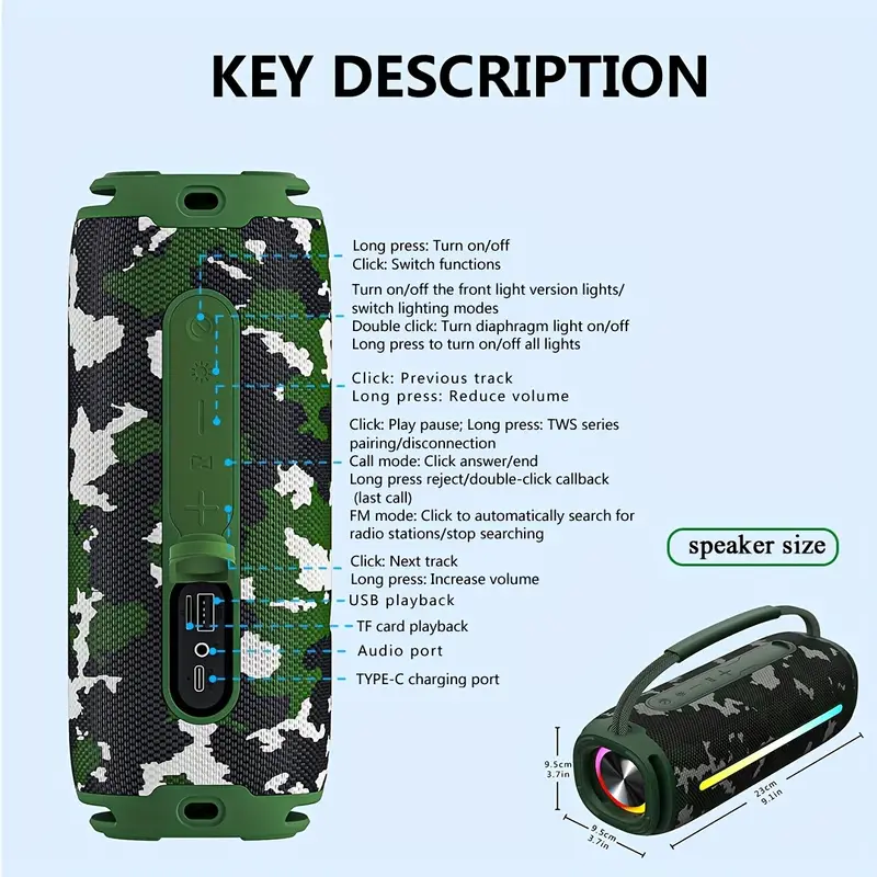 50W Wireless Speaker - Image 3