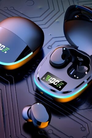 Wireless Earbuds with LED Display