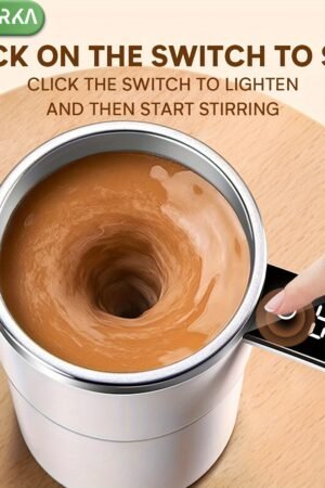 Rechargeable Self-Stirring Coffee Mug