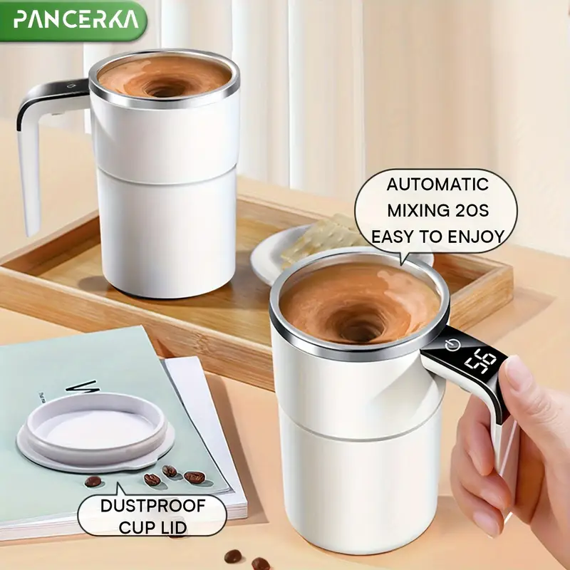 Rechargeable Self-Stirring Coffee Mug - Image 7