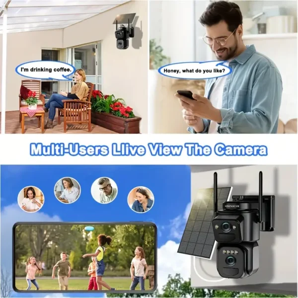 10x Zoom 360° WiFi Camera - Image 8