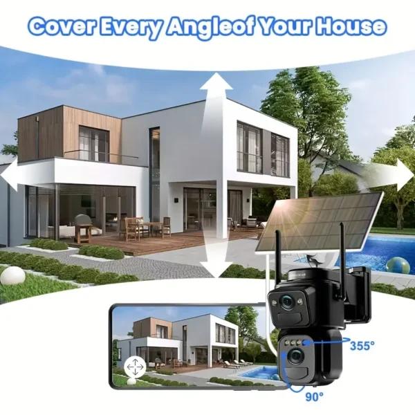 10x Zoom 360° WiFi Camera - Image 7